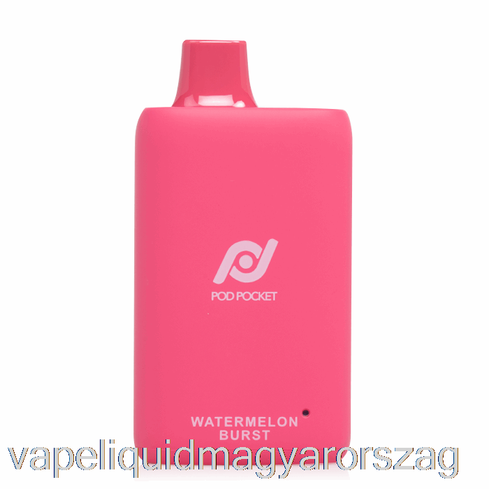 Hüvely Zseb 7500 0% Nulla Nikotin Eldobható Görögdinnye Burst Vape E Cigi